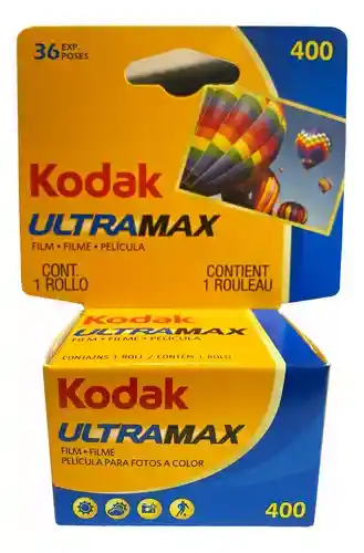 Kodak Ultramax 400 Rollo Fotográfico 35 Mm