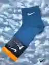 Medias Media Caña Deportiva Única Talla Calcetín Color Azul Oscuro Nike Estirable