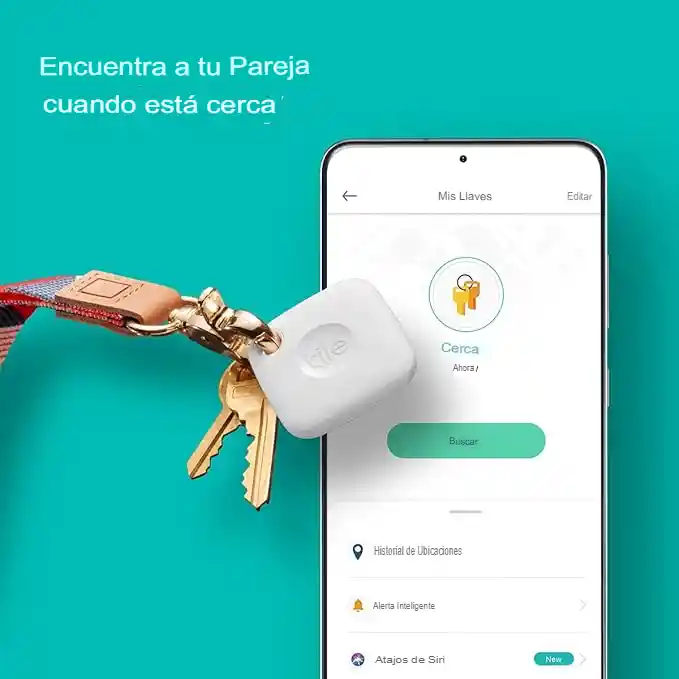 Rastreador Tile Mate X2 Bluetooth Alcance De 250 Pies