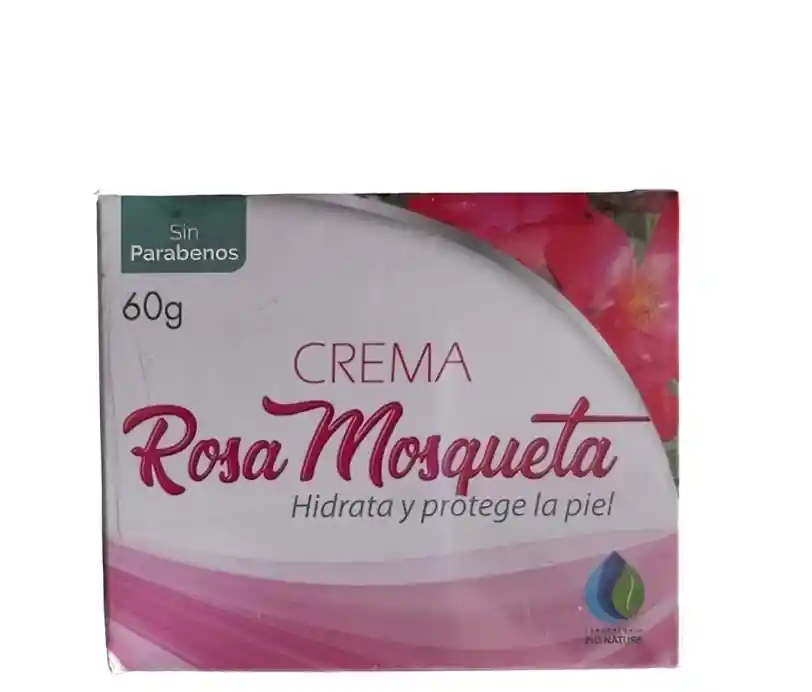 Crema De Rosa Mosqueta Sin Parabenos X 60g