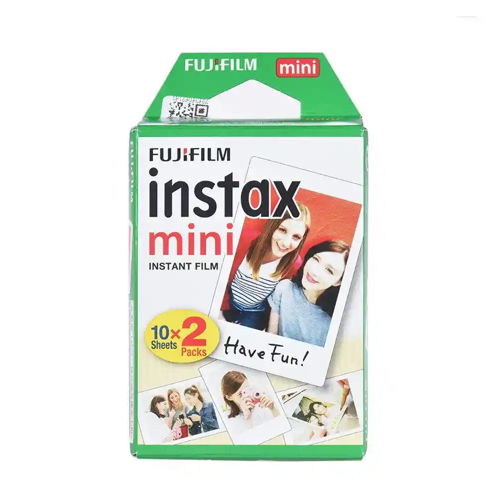 Pelicula Papel Fotografico Fujifilm Instax Mini X 20 Hojas