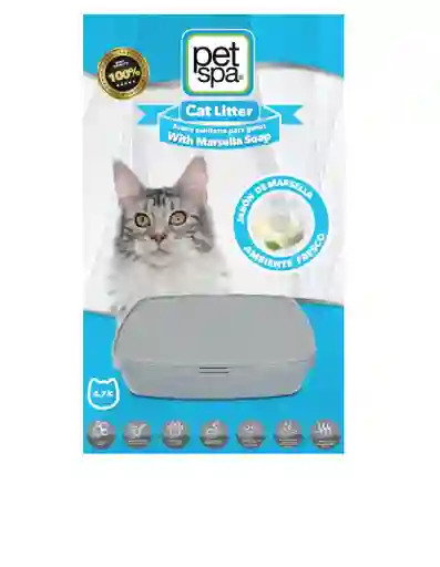 Arena Pet Spa Jabón De Marsella 4.7 Kg