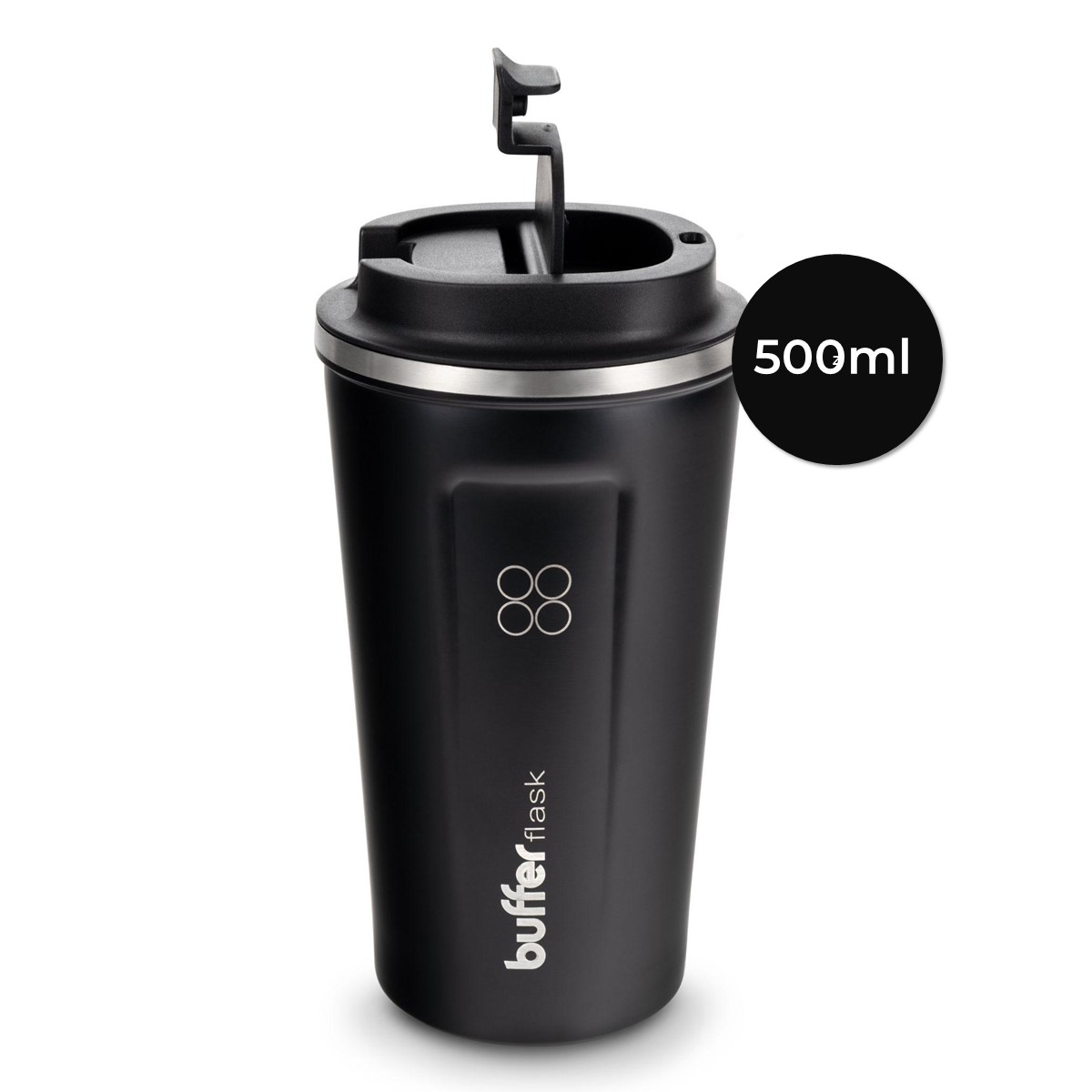 Termo Para Cafe Vaso Térmico Mug Buffer 500ml 17oz Sellable - Rappi