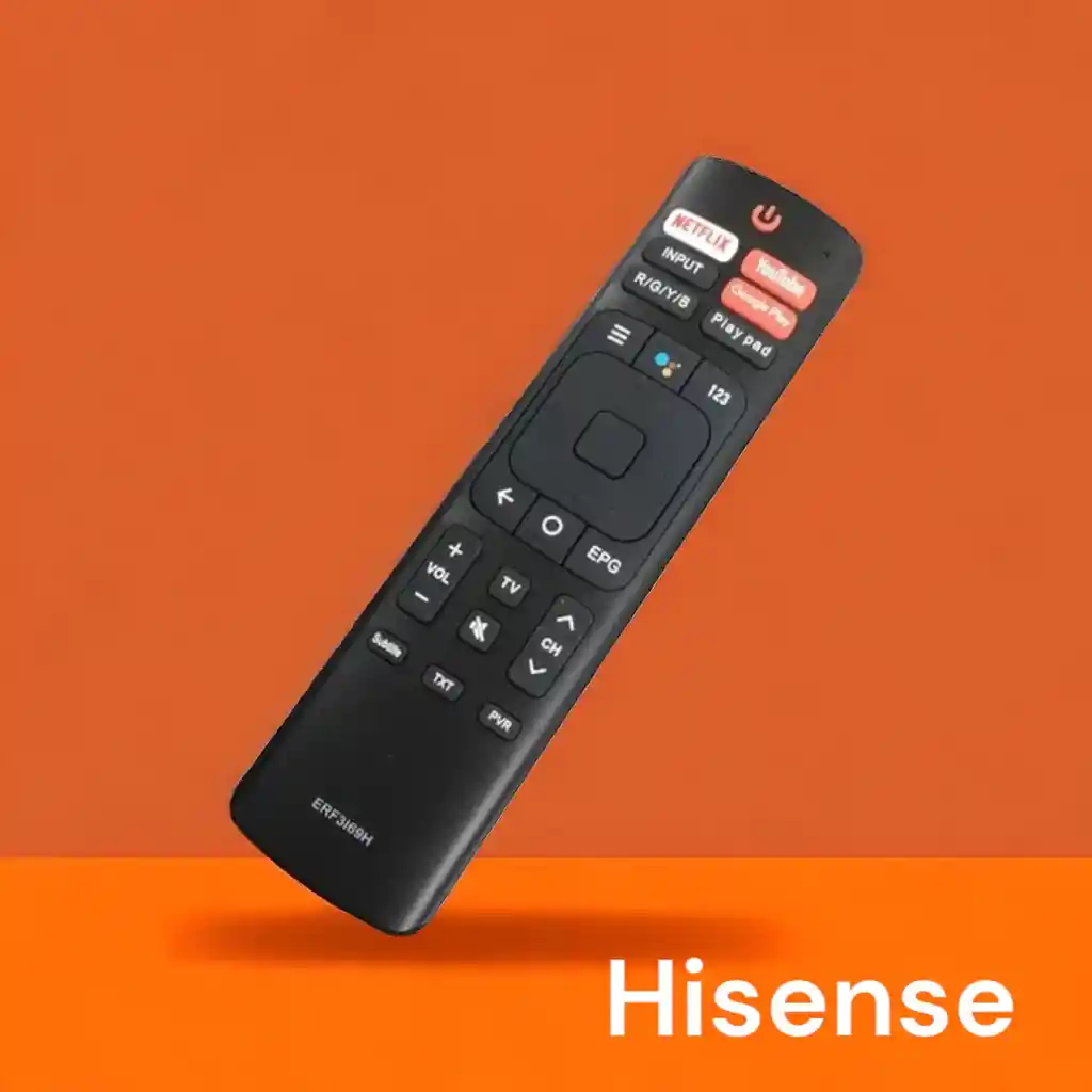 Control Remoto Hisense Android Smart Tv Erf3169h (sin Comando De Voz)