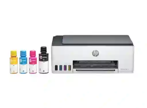 Impresora Hp Multifuncional Smart Tank 520 Smart Tasks Usb Color Blanco