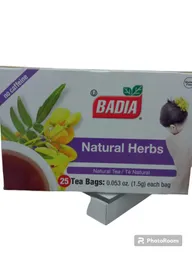 Té Natural Herbs X 25 Bolsitas Badia