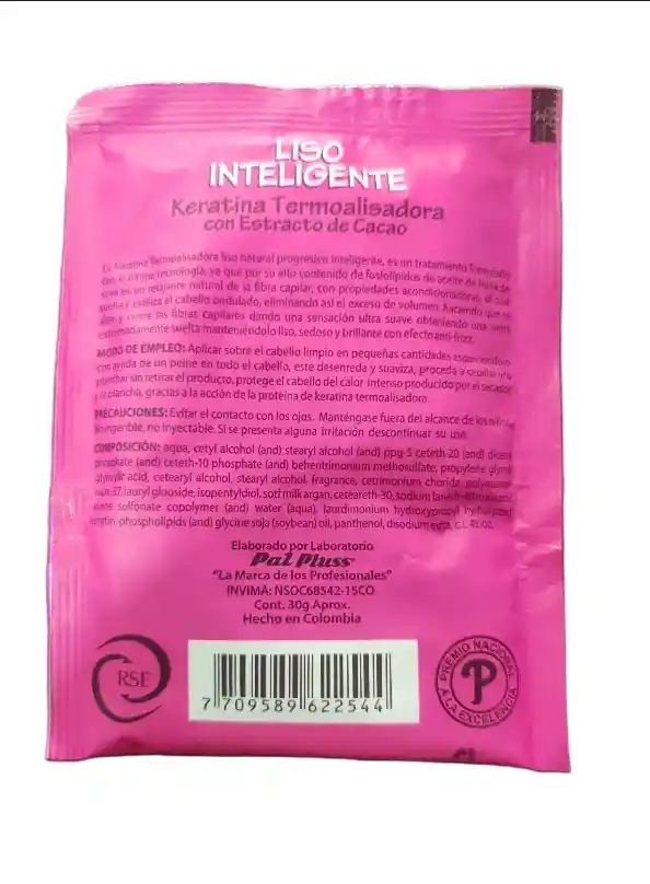 Liso Inteligente Pal Plus 30g