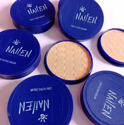 Nailen Polvo Compacto Con Filtro Solar ( Según Tono 1, 2, 3, 4, 5, 6,) $ 13.000