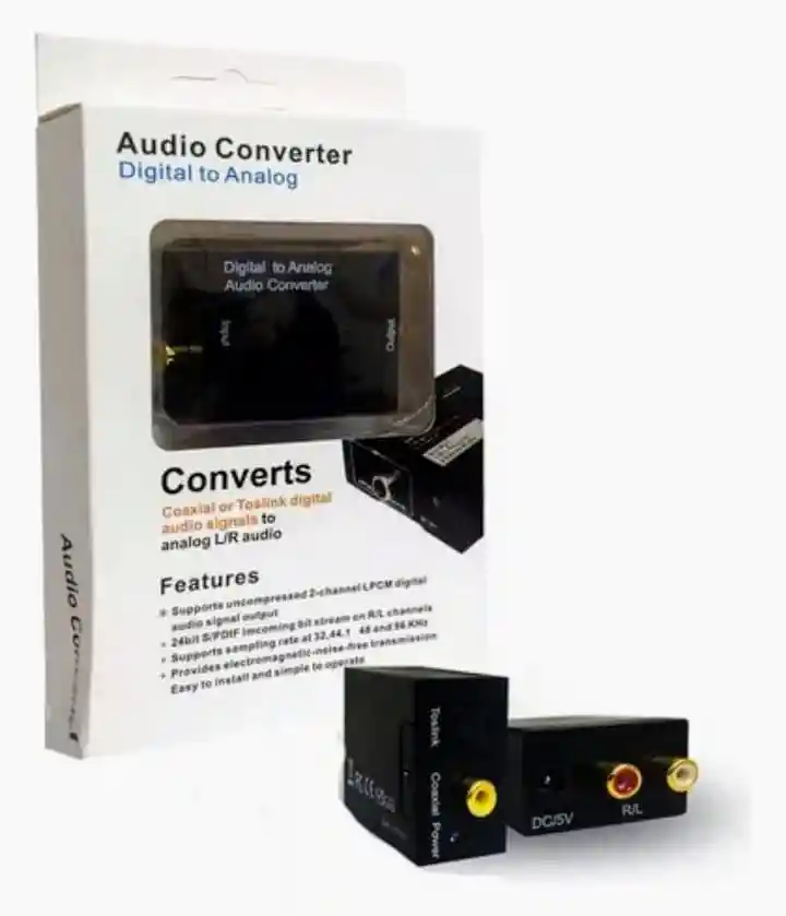 Convertidor Audio Digital A Análogo