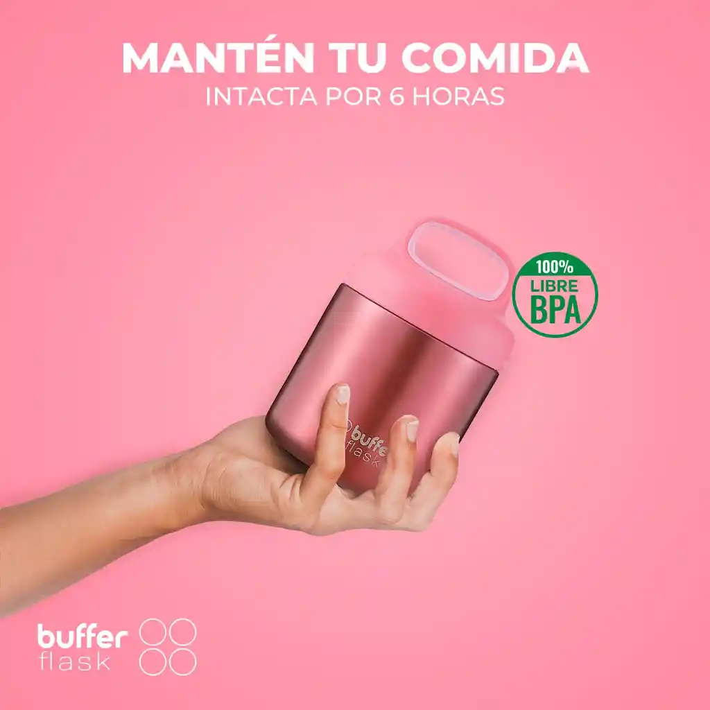 Termo Lonchera Termico Niños Buffer Acero Inoxidable 350l