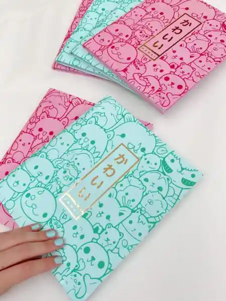 Cuaderno Colorear Para Crecer Kawai