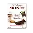 Monin Sirope De Chocolate Oscuro - Dark Chocolate 750 Ml (25.4 Fl Oz)