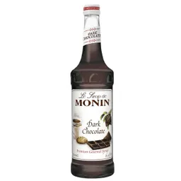 Monin Sirope De Chocolate Oscuro - Dark Chocolate 750 Ml (25.4 Fl Oz)
