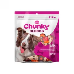 Chunky Delidog Mix 280gr Chunky Para Perros Snacks Deli Dog Mix 280 Gr