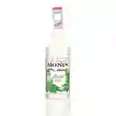 Monin Sirope De Menta Helada - Frosted Mint 750 Ml (25.4 Fl Oz)