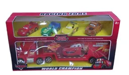 Camion Tractomula Mack Cars Rayo Mcqueen Trailer + Carros