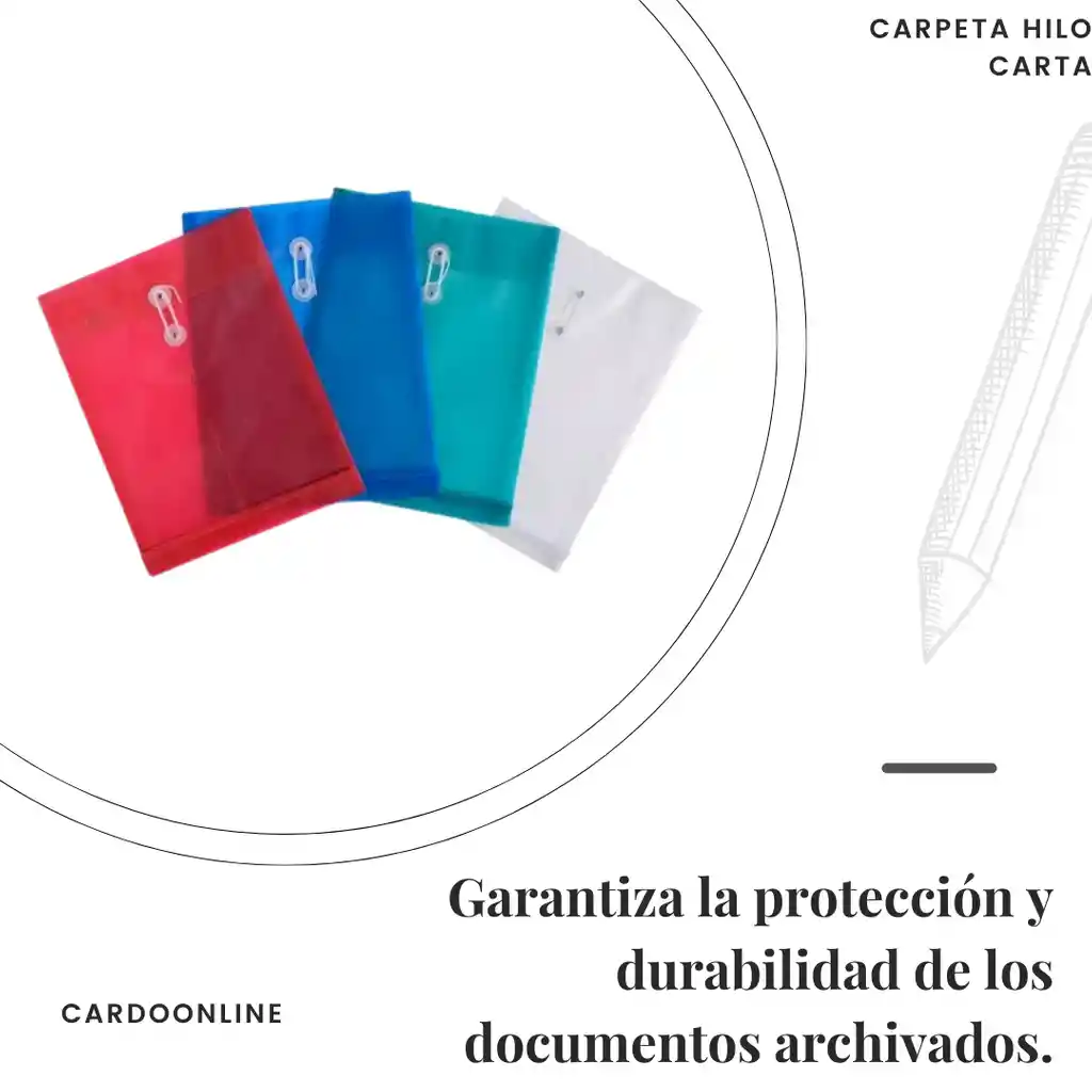 Carpeta Hilo Carta