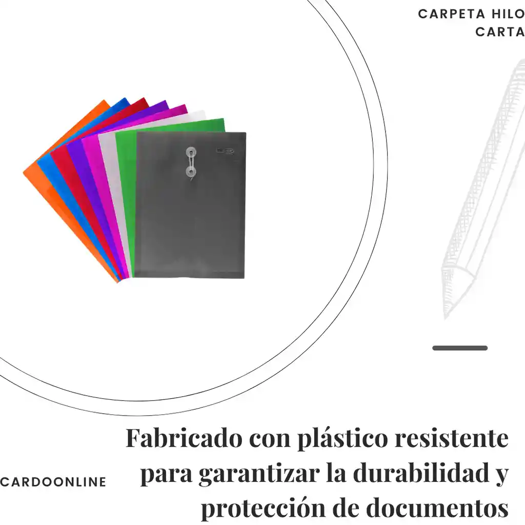 Carpeta Hilo Carta