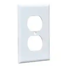 Tapa Para Toma Plastica Blanca