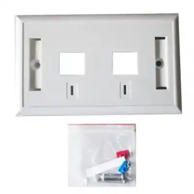 Tapa Face Plate Doble