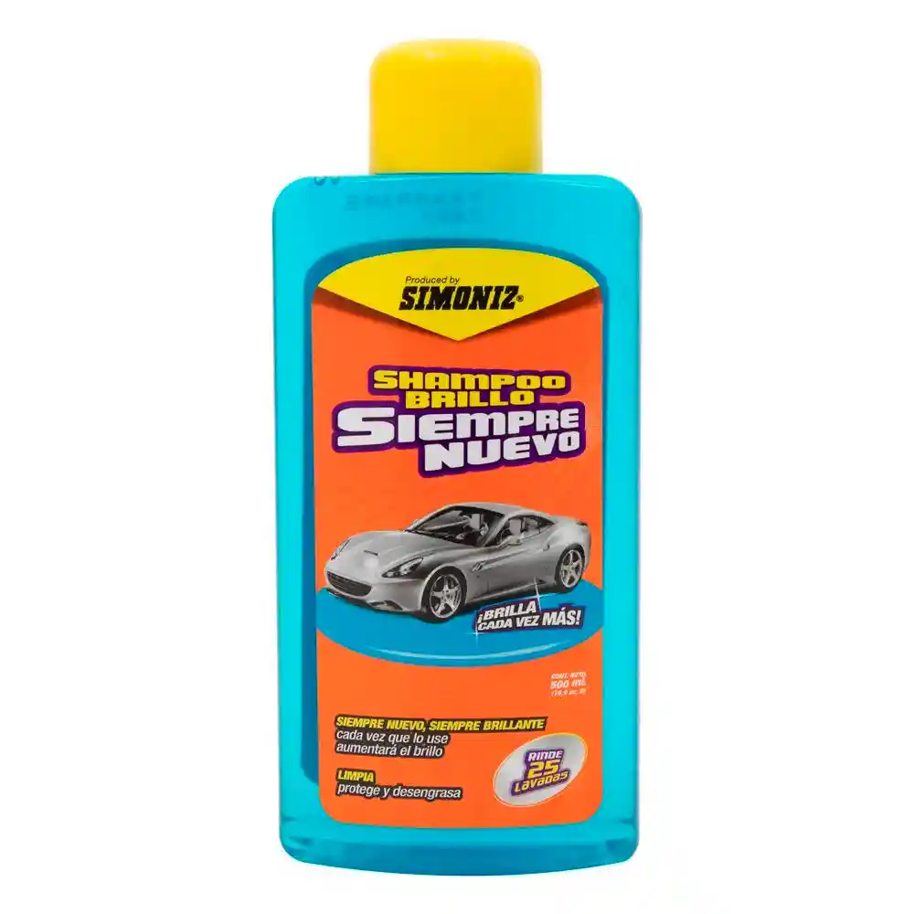 Shampoo Siempre Nuevo Carro Simoniz 500 Ml