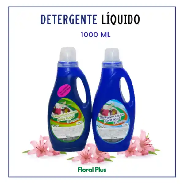 Detergente Liquido Para Ropa 1000ml