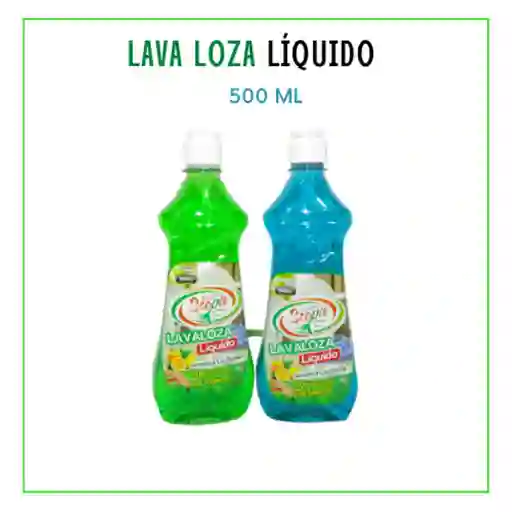 Lavaloza Líquido Limón 500ml Scopa