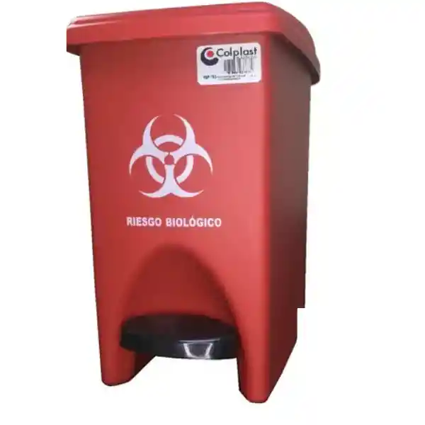 Caneca Plastica Roja De (12l)