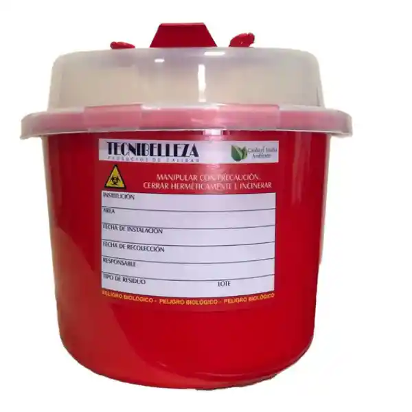 Recipiente Envase Guardian Para Residuos X1.3 Litros