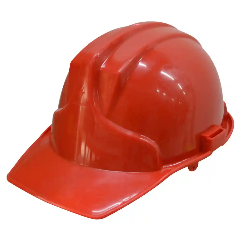 Casco Construccion Rojo Con Norma Dielectrico