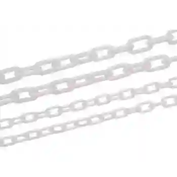 Cadena Plastica Blanca X 1 Mt