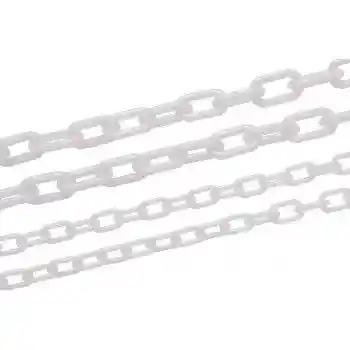 Cadena Plastica Blanca X 1 Mt