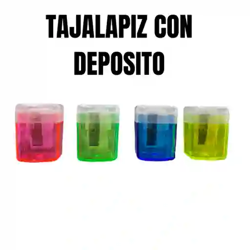 Tajalapiz Sencillo Con Deposito (sacapuntas)