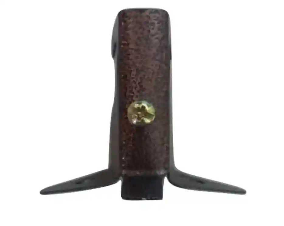 Soporte De Cortina Sencillo Cafe