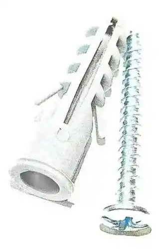 Chazo Y Tornillo 3/16'' X 10 Unid