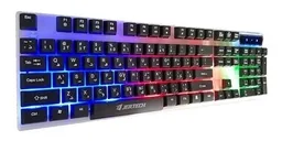 Teclado Diseño Gaming Retroiluminado Jertech K358