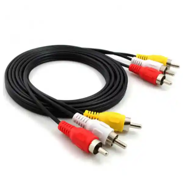 Cable 3 Rca A 3 Rca (cable Video - Audio)