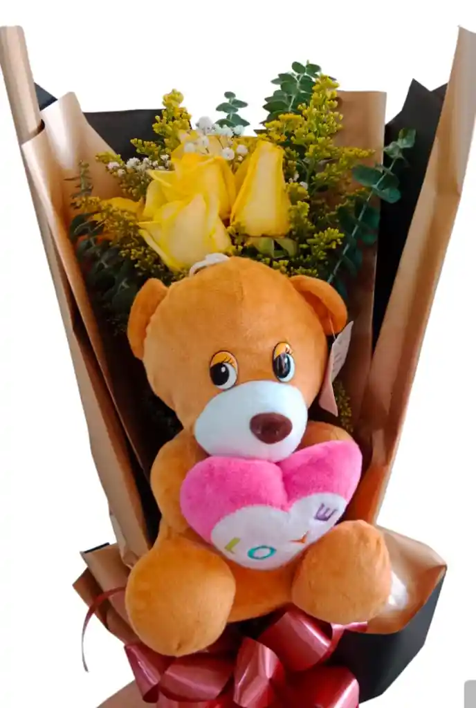 Ramo De Flores Peluche