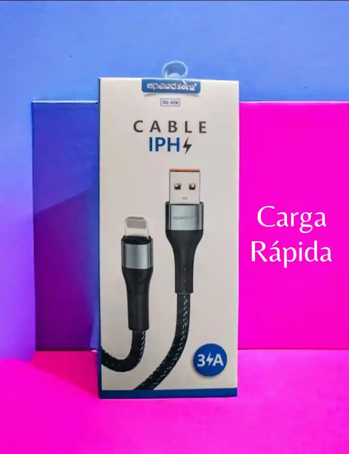 Cable Iphone 3a Carga Rapida Speed Song / Sg-426