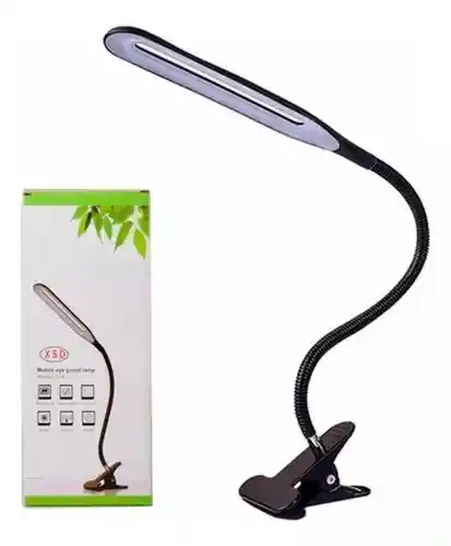 Lampara Led Usb Mesa Flexible Broche Escritorio