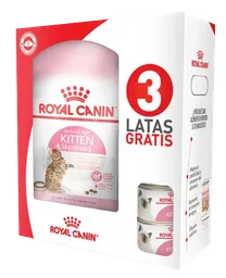 Royal Canin Kitten - Promoción 2kg + 3 Latas