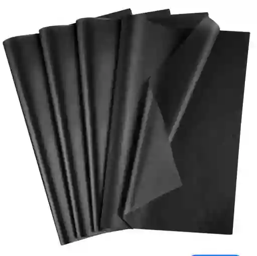 Papel Seda O Papelillo Negro X25 Pliegos