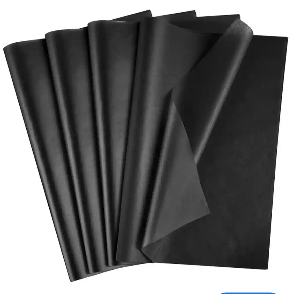 Papel Seda O Papelillo Negro X25 Pliegos