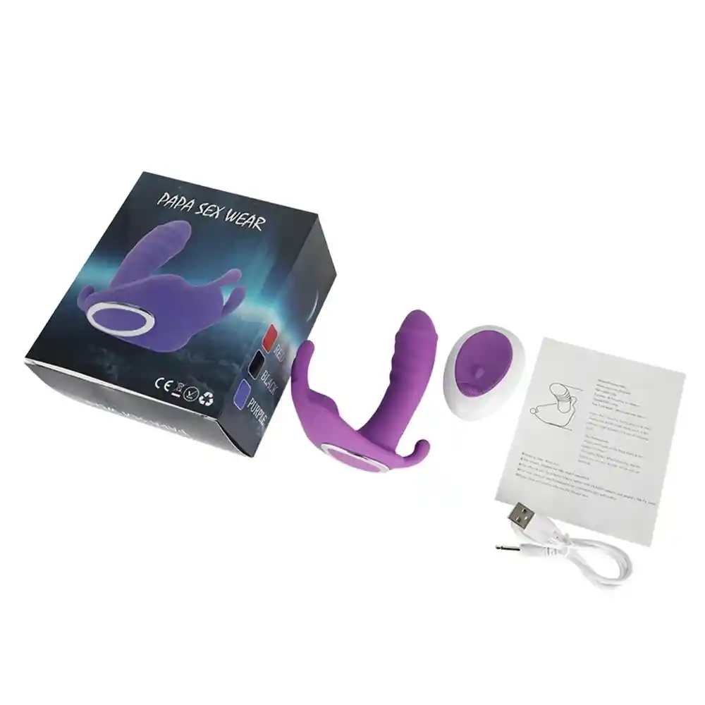 Vibrador Mariposa Punto G Clitoris Control Remoto