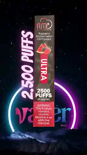 Fume Ultra Rasberry Watermelon 2500 Puffs