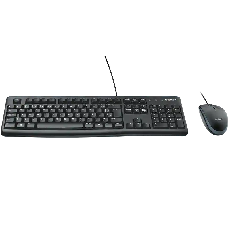 ⭐combo Teclado Y Mouse Logitech, Cableado, Mk120 ⭐