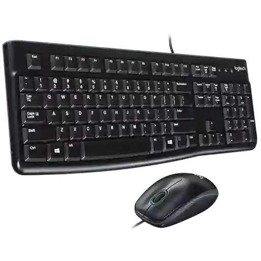 ⭐combo Teclado Y Mouse Logitech, Cableado, Mk120 ⭐