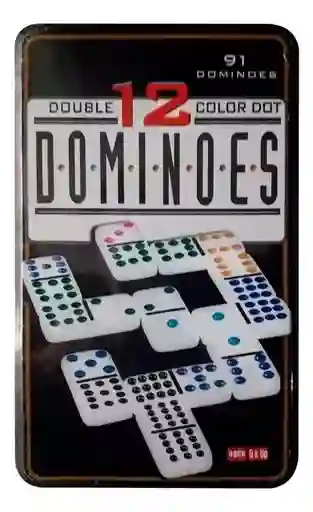 Domino Doble 12 Con 91 Fichas
