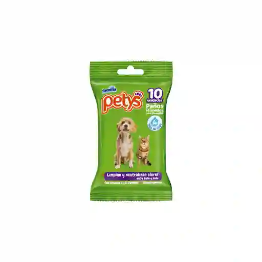 Petys Pañitos Humedos X80unid - Especial Para Mascotas