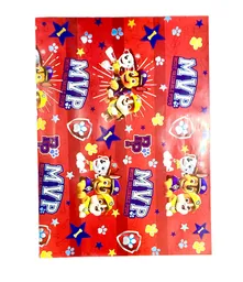 Papel De Regalo Niño Paw Patrol 48 X 68 Cm. X 2 Unidades